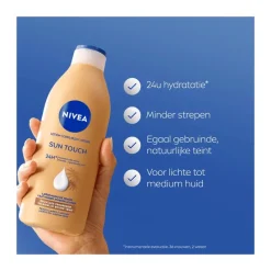 Clearance NIVEA Bronze Effect Body Lotion Lichte Tot Medium Huid 400 ML