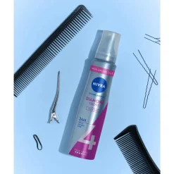 Hot NIVEA Diamond Gloss Care Styling Mousse Extra Sterk 150 ML