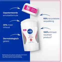Sale NIVEA Dry Comfort Deodorant Stick 50 ML