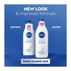 Sale NIVEA Express Hydraterende Body Lotion Pomp 400 ML