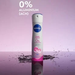 Hot NIVEA Fresh Flower Deodorant Spray 150 ML