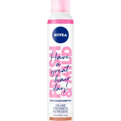 New NIVEA Fresh Revive 3-In-1 Droogshampoo Donkerblond Haar 200 ML