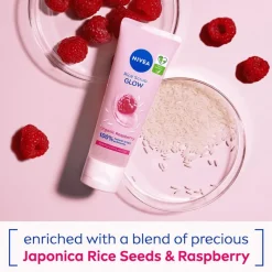 Clearance NIVEA Glow Bio Rijst Scrub 75 ML