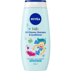 Sale NIVEA Kids 3in1 Douchegel Shampoo & Conditioner Magic Apple Geur 250ML