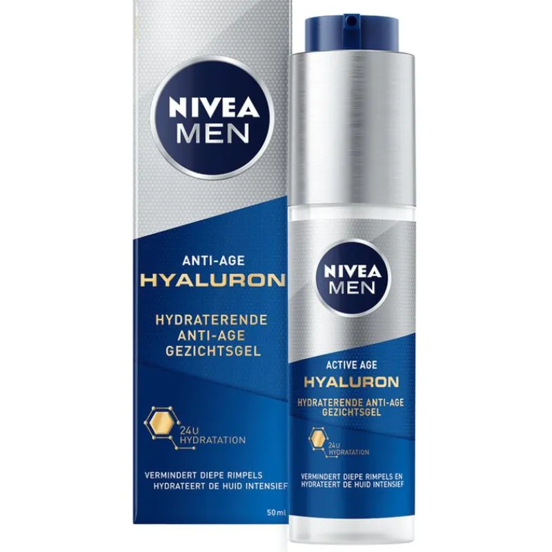 Discount NIVEA MEN Active Ant-Age Hyaluron Hydraterende Gel 50ML