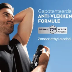 Discount NIVEA MEN Black & White Invisible Deodorant Spray 200 ML