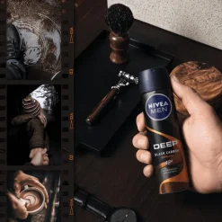 Sale NIVEA MEN Deep Black Carbon Espresso Deodorant Spray 150 ML