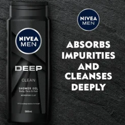 Outlet NIVEA MEN Deep Clean 3-in-1 Douchegel 250 ML