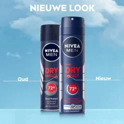Discount NIVEA MEN Dry Impact Deodorant Spray 150 ML