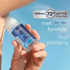 Discount NIVEA MEN Fresh Active Deodorant Roller 50 ML