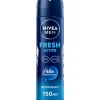 Discount NIVEA MEN Fresh Active Deodorant Spray 150 ML