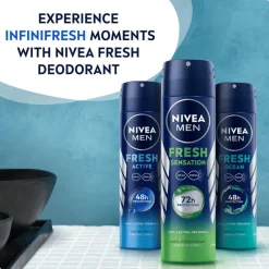 Outlet NIVEA MEN Fresh Sensation Deodorant Spray 150 ML