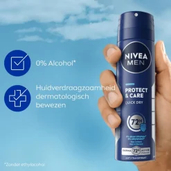 Discount NIVEA MEN Protect & Care Deodorant Spray 150 ML