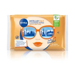 Outlet NIVEA MicellAIR Skin Breathe Reinigingsdoekjes 25 stuks