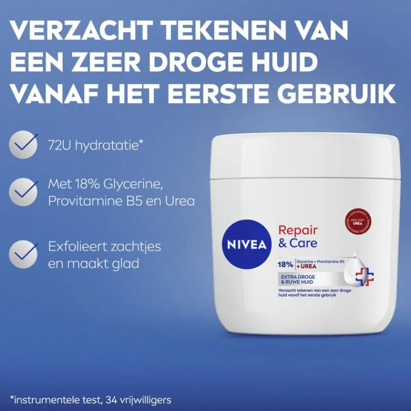 Best NIVEA Repair & Care Urea Intensief Hydraterende Bodycrème 400 ML