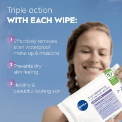 Outlet NIVEA Sensitive Reinigingsdoekjes 25 stuks