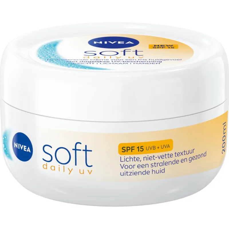Online NIVEA Soft Daily UV Bodycrème SPF 15 200 ML