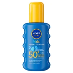 Best NIVEA SUN Kids Hydraterende Groen Gekleurde Zonnespray SPF50+ 200 ML