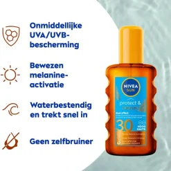 Hot NIVEA SUN Protect & Bronze Zonneoliespray SPF30 200ML