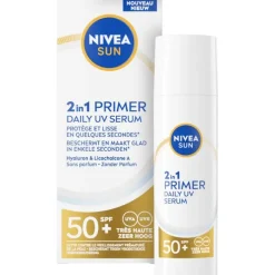Outlet NIVEA SUN UV Face 2in1 Primer Serum SPF 50+ 30 ML