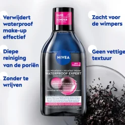 New NIVEA Waterproof Expert Micellair Water 400 ML