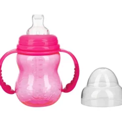 New Nûby Nuby Oefenfles Uit Tritan Met Tuit Brede Hals 6M+