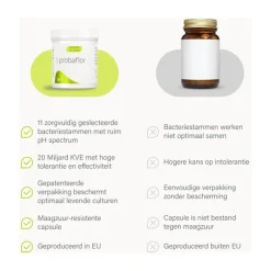 Online Nupure probaflor - Probiotica complex, hooggedoseerd met inulin, 30 capsules