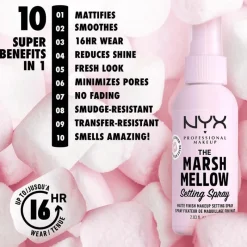 Hot NYX Professional Makeup NYX Marshmellow Setting Spray 05