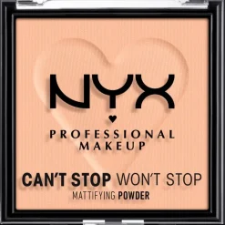 Sale NYX Professional Makeup Can't Stop Won't Stop Mattifying Powder Light Medium CSWSM03 Light Medium