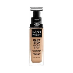 New NYX Professional Makeup Can't Stop Won't Stop Foundation True Beige CSWSF08 CSWSF08 True Beige