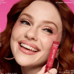 New NYX Professional Makeup Jelly Job Lipgloss 07 Jelly Blushin Roze
