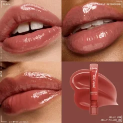 Clearance NYX Professional Makeup Jelly Job Lipgloss 06 Jelly Filled Rood