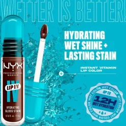 Sale NYX Professional Makeup Lip IV Hydraterende Lipgloss Espresso Soak 6 Espresso Soak