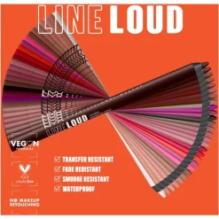 Clearance NYX Professional Makeup Line Loud Lip Liner Make A Statement