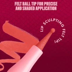 New NYX Professional Makeup Lip Lingerie Liner Stain 09 Send Nudes Rood