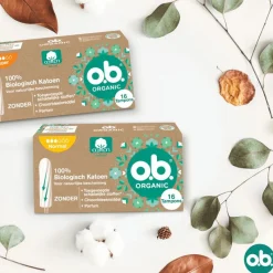Online OB o.b.® Organic Cotton Super 16 Stuks