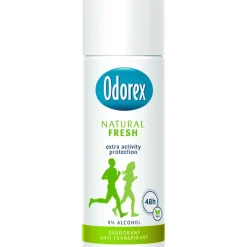 Clearance Odorex Natural Fresh Deodrant Spray Mini 50 ML