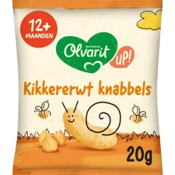 Discount Olvarit Kikkererwt Knabbels 12 Maanden