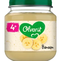 Best Olvarit Potje Banaan Fruithapje 4+ maanden 125 GR
