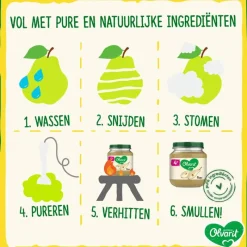 Best Olvarit Potje Banaan Fruithapje 4+ maanden 125 GR