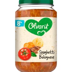 Discount Olvarit Spaghetti Bolognese Babyhapje 8+ maanden 200 GR