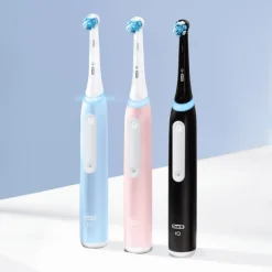 New Oral-B iO 3 Duo Zwart & Blauw 2 Elektrische Tandenborstels