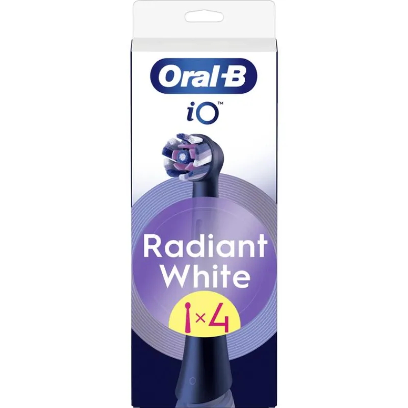 Online Oral-B iO Radiant White Opzetborstels Zwart 4 Stuks 26