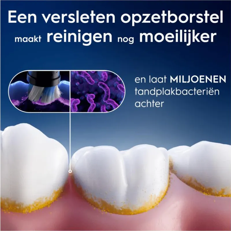Online Oral-B iO Radiant White Opzetborstels Zwart 4 Stuks 26