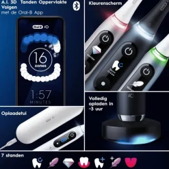 Hot Oral-B iO 9S Zwart Elektrische Tandenborstel By Braun