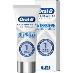 Outlet Oral-B Pro 3D White Clinical Intensieve Whitening Bright Brilliance Tandpasta 75 ML