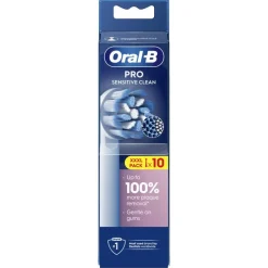 Oral-B Sensitive Clean Opzetborstels Wit - 10 Stuks