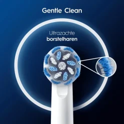 Outlet Oral-B Sensitive Clean Opzetborstels Wit 4 Stuks
