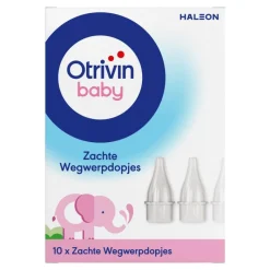 Clearance OtriCare Baby wegwerpdopjes bij Aspirator neusjesreiniger 10 stuks