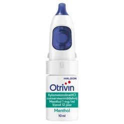 Hot Otrivin Menthol Xylometazoline HCI 1 mg/ml Neusspray bij een Verstopte Neus 10 ML